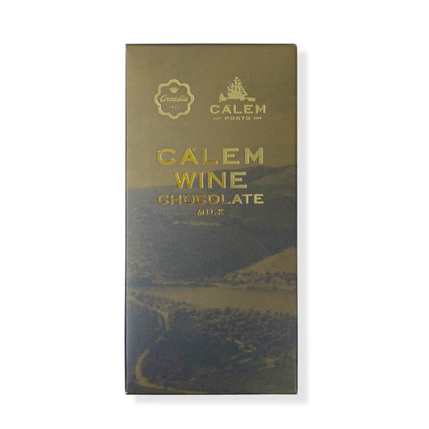 Tablete - Chocolate de Leite e Vinho Cálem
