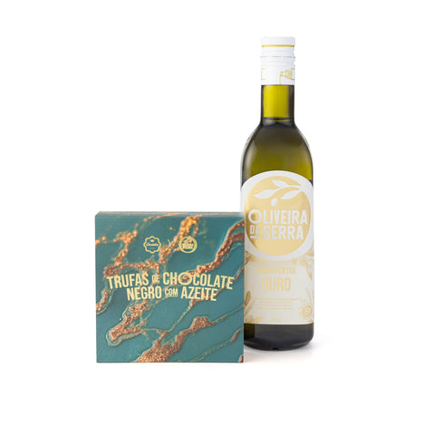 Trufas de Chocolate Negro con Aceite Oliveira da Serra - Edición Limitada