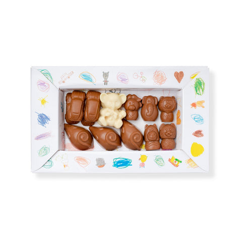 Muñecos de Chocolate con Leche