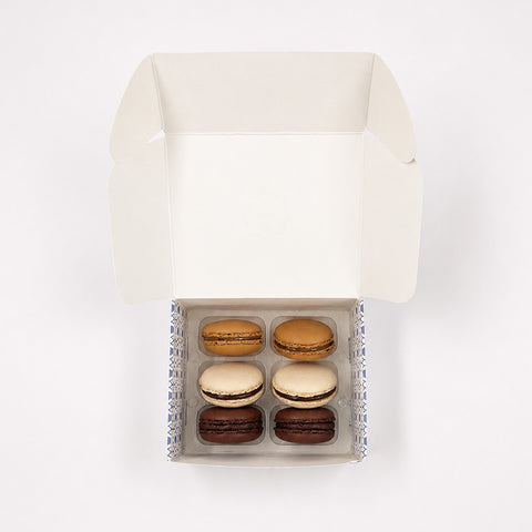 Caixa Macarons Origens - 6 unidades