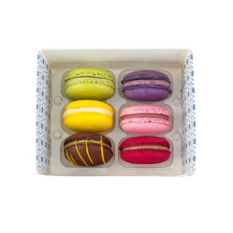Tropical Macaron Box - 6 pieces