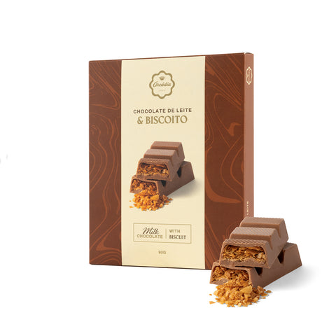 Tablete - Chocolate con Leche con Galleta