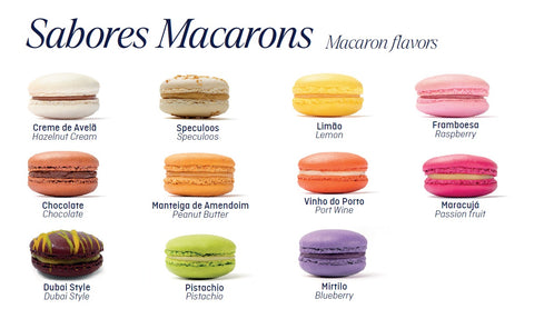 Caixa Macarons Origens - 6 unidades