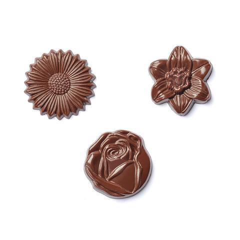 Colección Vintage Flores - Chocolate Negro