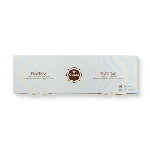 Platinas - Chocolate Negro com Recheio