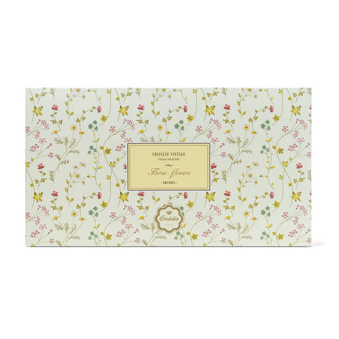 Colección Vintage Flores - Chocolate Negro